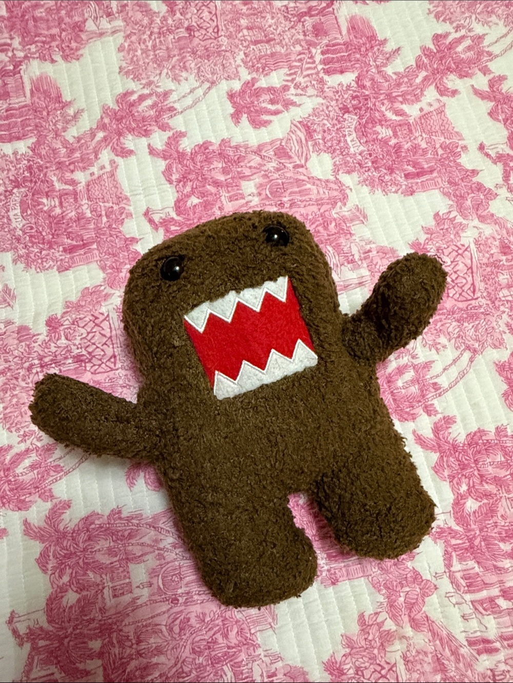 Domo Plush Toy - Brown 2012 Stuffed Animal